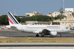 F-GRHL @ LMML - A319 F-GRHL Air France - by Raymond Zammit