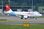 HB-JOG @ LSZH - Arrival of CHAir A319 - by FerryPNL