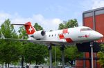 HB-JRA - Canadair (Bombardier) CL-600-2B16 Challenger 604 at the Verkehrshaus der Schweiz, Luzern (Lucerne) - by Ingo Warnecke