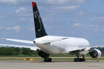 SP-MRF @ LZIB - SkyTaxi Boeing 767-200(BDSF) - by Thomas Ramgraber