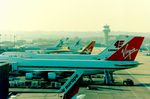 G-TKYO @ EGKK - At Gatwick circa 1989. - by kenvidkid