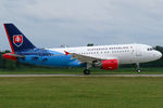 OM-BYK @ LZIB - Slovakia - Government Airbus A319(CJ) - by Thomas Ramgraber