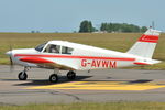G-AVWM @ EGSH - arriving at Norwich. - by keithnewsome