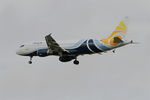 9A-BTG @ LFPG - Airbus A320-212, On final rwy 26L, Roissy Charles De Gaulle airport (LFPG-CDG) - by Yves-Q