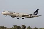 F-GTAE @ LMML - A321 F-GTAE Air France in SkyTeam livery - by Raymond Zammit