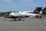 G-VALK @ EGLK - Beech 200 Super King Air at Blackbushe. Ex N13CZ - by moxy