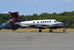 G-VALK @ EGLK - Beech 200 Super King Air at Blackbushe. Ex N13CZ, departing for Dundee. - by moxy