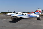N626JG @ EGLK - Piper PA-34-220T Seneca III at Blackbushe. - by moxy
