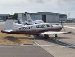 N859AT @ EGJB - On the west apron at Guernsey - by Alan Howell