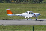 F-GTIC @ LFRB - Aquila A210 (AT01), Landing rwy 07R, Brest-Bretagne airport (LFRB-BES) - by Yves-Q