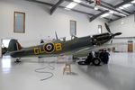G-CISV @ EGKB - Spitfire Vb inside the Heritage Hangar at Biggin Hill - by PhilR