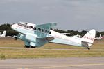 G-AHAG @ EGLK - Flying in Scillonia Airways colours at the 75th anniversary of Blackbushe display. - by PhilR
