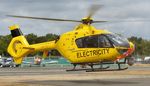 G-WPDB @ EGHH - Lifting off to depart - by John Coates