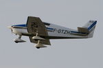 F-GTZH @ LFRB - Robin DR-400-120 Petit Prince, Take off Rwy 25L, Brest-Bretagne Airport (LFRB-BES) - by Yves-Q