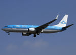 PH-BCB @ LEBL - Landing rwy 25R with additional '100' titles - by Shunn311