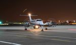ZZ501 @ EGWU - RN Beech Avenger T1 at a Northolt Nightshoot. - by PhilR