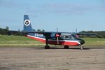 G-AXUB @ EGTD - BN2A Islander at Wings & Wheels Dunsfold - by PhilR