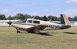 N521AG @ KOSH - Mooney M20K