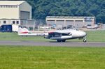 LN-DHY @ EGTD - LN-DHY 1952 DH100 Vampire FB2 at Wings & Wheels Dunsfold - by PhilR