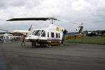 G-BKFN @ EGLF - British Caledonian Bell 214ST G-BKFN FIA - by PhilR