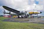 N494TW @ EGLF - 1948 USAF MATS Lockheed C-121A 48-609 FIA - by PhilR