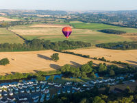 G-BLCH - G-BLCH flying over the river Severn at Quatford near Bridgnorth - by Dave Roberts