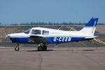 G-CEEN @ EGSH - Just landed at Norwich. - by Graham Reeve