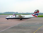 G-NVSA @ EGCC - BA 1997 Bombardier Dash 8-300 G-NVSA MAN - by PhilR
