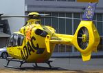 D-HOFF @ EDKB - Eurocopter EC135P2+ 'Christoph 8' EMS-helicopter of ADAC Luftrettung at Bonn-Hangelar airfield during the Grumman Fly-in 2022