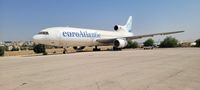 CS-TEB @ OJAM - Abandoned on the ramp in Amman Jordan. Doesn't look like she will ever be able to fly again - by Lars J