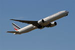 F-GSQX @ LFPG - Boeing 777-328ER, Climbing from rwy 09R, Roissy Charles De Gaulle airport (LFPG-CDG) - by Yves-Q