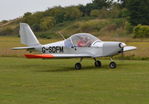G-SDFM @ EGHP - Aerotechnik EV-97 Eurostar at Popham. - by moxy