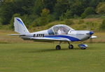 G-EZZY @ EGHP - Aerotechnik EV-97 Eurostar at Popham. - by moxy