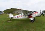 G-BOOC @ EGHP - Piper PA-18-150 Super Cub at Popham. Ex SE-EPC - by moxy