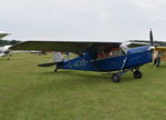 G-ACUS @ EGHP - De Havilland DH.85 Leopard Moth at Popham. Ex HB-OXA - by moxy