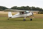 N2106V @ EGHP - N2106V 1948 Cessna 120 LAA Rally Popham - by PhilR