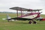 G-ACGZ @ EGSU - G-ACGZ 1933 DH60G III Moth Major BoB Display Duxford - by PhilR