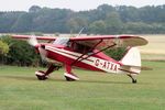 G-ATXA @ EGHP - G-ATXA 1956 Piper PA-22-150  Caribbean LAA Rally Popham - by PhilR