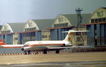 EC-BYI @ LFPB - DC-9-32 of Iberia as seen at Le Bourget, Paris at the time of the 1973 Paris Airshow. - by Peter Nicholson