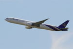 HS-TKY @ LFPG - Boeing 777-3D7ER, Take off rwy 08L, Roissy Charles De Gaulle airport (LFPG-CDG) - by Yves-Q