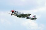 G-BUOS @ EGSU - SM845 (G-BUOS) 1945 VS Spitfire FRXVlll RAF Flying Legends Duxford - by PhilR