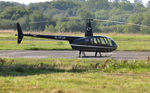 G-IPJF @ EGFH - Visiting Raven II helicopter operated by Specialist Group International.