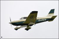 G-LOGN @ EGPK - On short finals for Rw30 in the rain! - by Richard Hodge