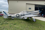 N1751D @ FCM - 1944 North American P-51D Mustang, c/n: 122-31401 (44-63675) - by Timothy Aanerud