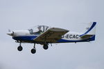 G-ECAC @ EGSH - Landing at Norwich. - by Graham Reeve