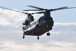 ZA682 @ EGFH - RAF Chinook HC.6A arriving Runway 04. - by Roger Winser