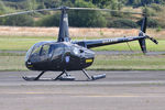N44829 @ EGFH - Visiting R66 helicopter operated by HQ Aviation Ltd.