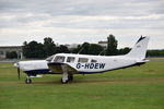G-HDEW @ EGBP - G-HDEW at Cotswold Airport. - by andrew1953