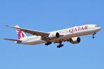 A7-BEG @ LGAV - Arrival of Qatar B773 - by FerryPNL