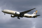 A6-DDE @ LOWW - Etihad Airways Cargo Boeing 777-FFX - by Thomas Ramgraber